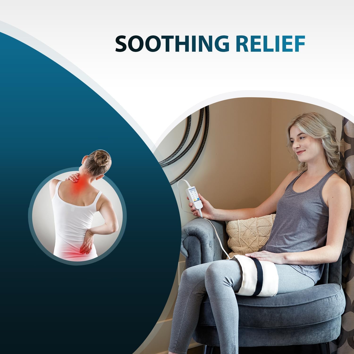 Ideal Thermotech Mini wrists and ankles with warmth during use.