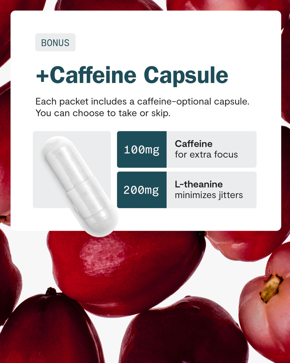 THESIS Motivation optional caffeine capsule for personalized alertness