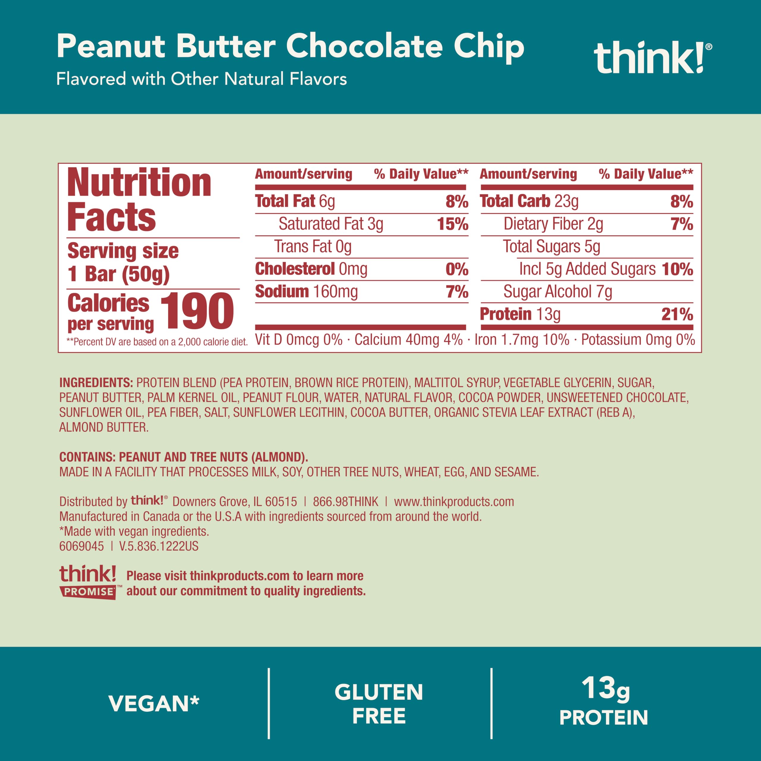 Think! bar unwrapped ready for quick energy before workouts.