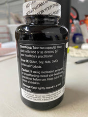 Durable Heart third-party testing seal ensuring quality and purity.