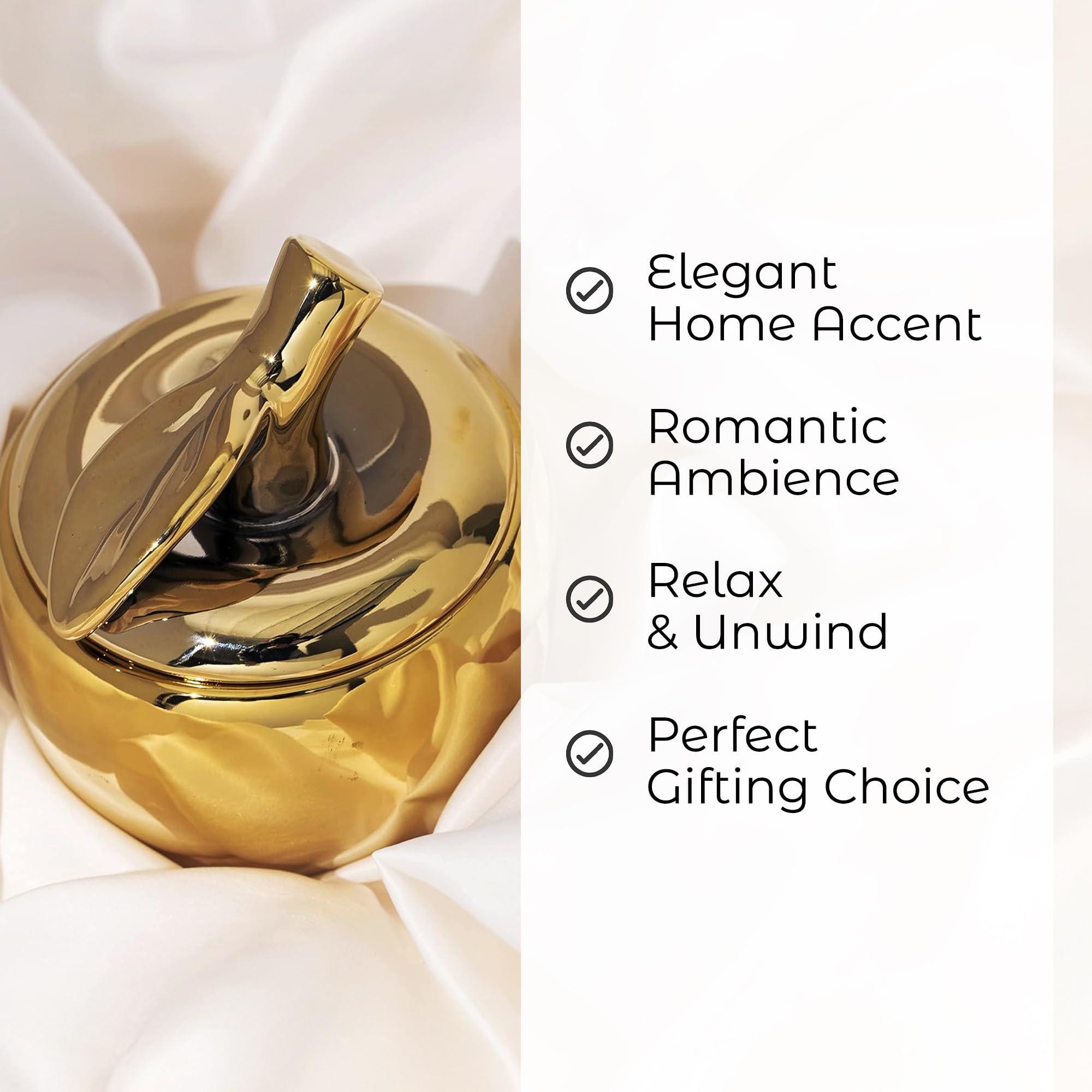 Thompson Ferrier soy wax apple candle with long-lasting fragrance.