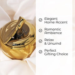 Thompson Ferrier soy wax apple candle with long-lasting fragrance.