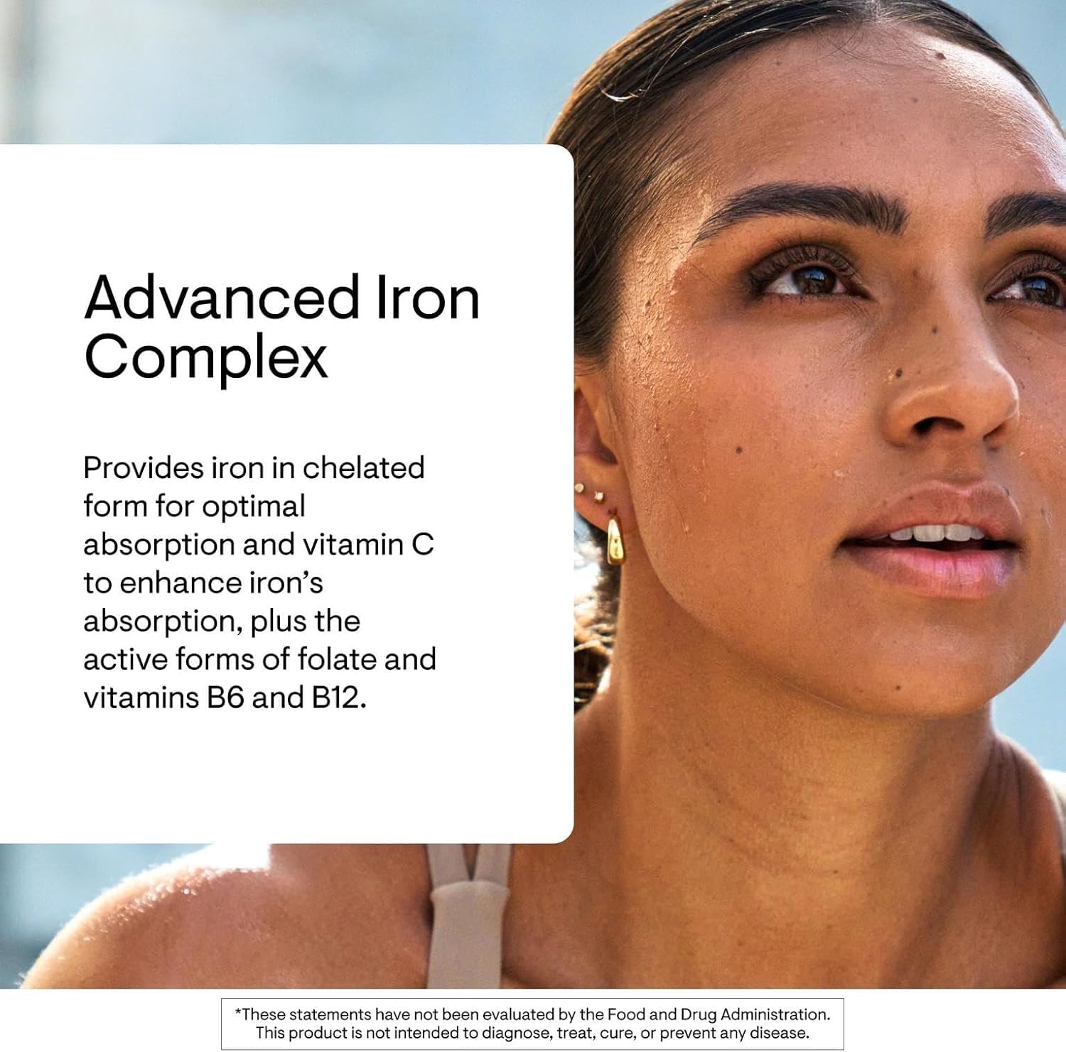 THORNE Advanced Iron Complex on table ready for daily routine.
