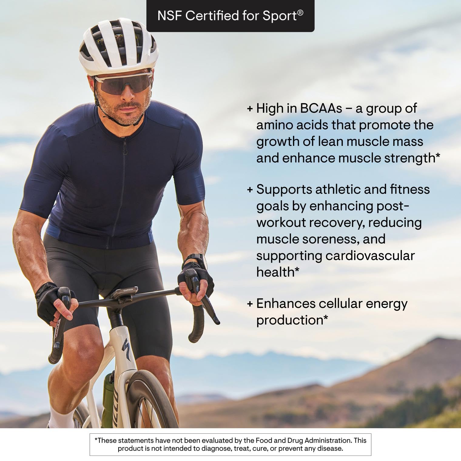 THORNE Amino Complex NSF-certified label signals trusted sport compliance