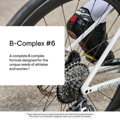 THORNE B-Complex #6 capsule closeup with active B vitamins and B6.