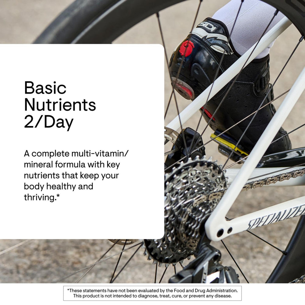 THORNE Basic Nutrients 2/Day label front showing ingredients clearly
