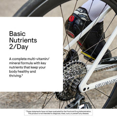 THORNE Basic Nutrients 2/Day label front showing ingredients clearly