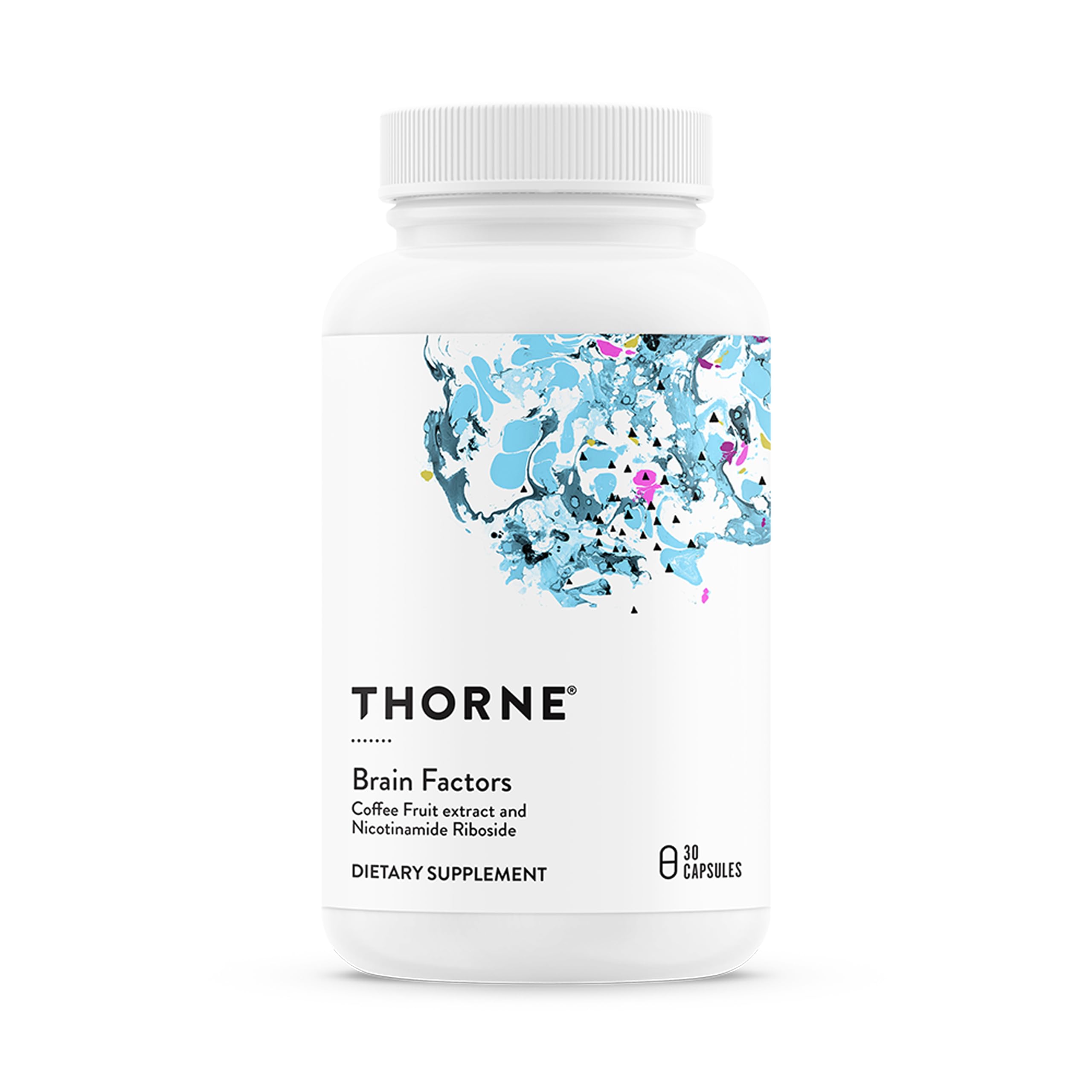 THORNE Brain Factors bottle front view signaling focus-support design