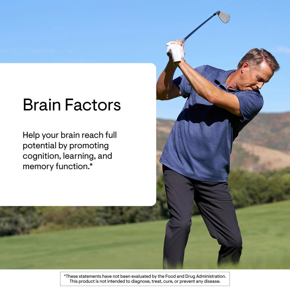 THORNE Brain Factors ingredients: coffee fruit extract visible on label