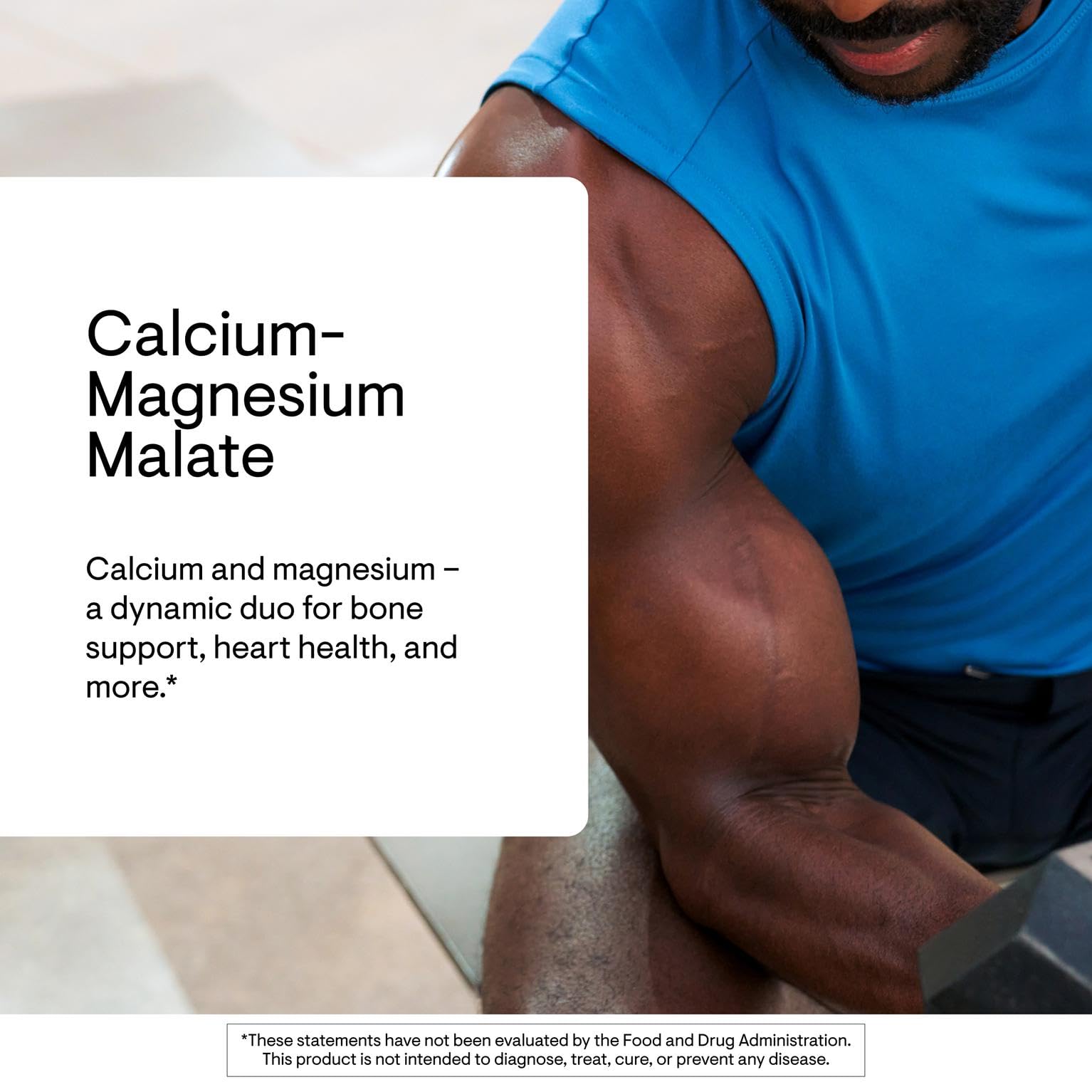 THORNE Calcium-Magnesium Malate capsules inside the bottle support daily mineral intake
