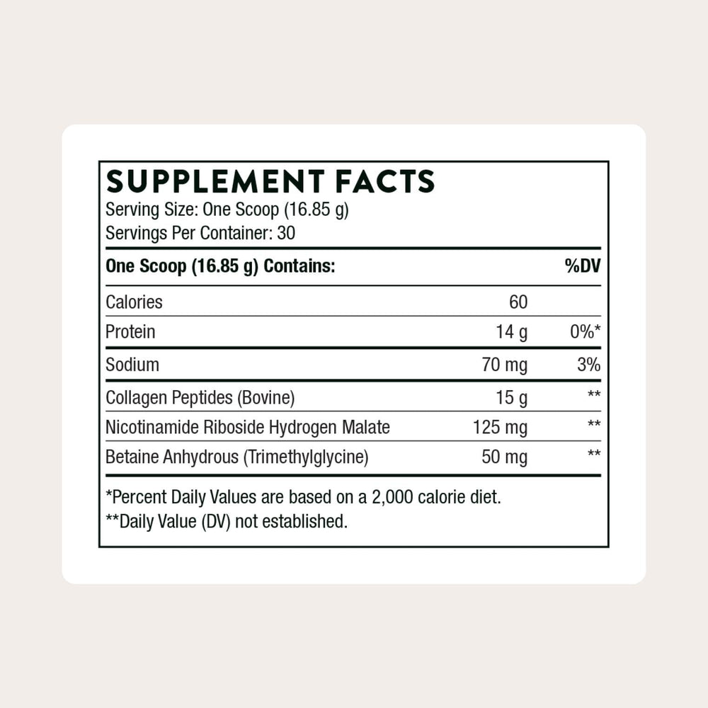 THORNE Collagen Fit bottle pouring into glass showing convenient use