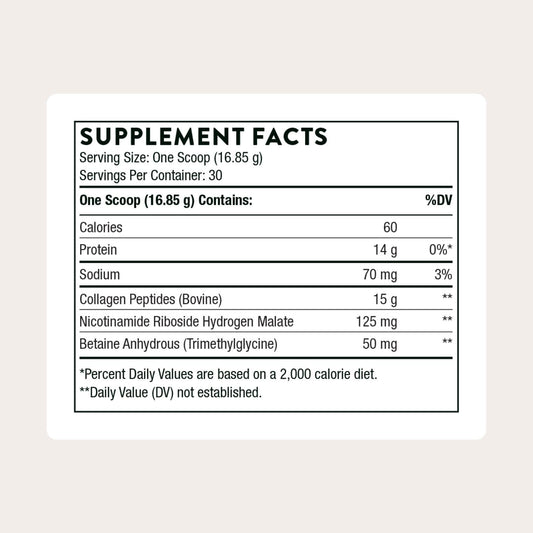 THORNE Collagen Fit bottle pouring into glass showing convenient use