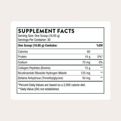 THORNE Collagen Fit bottle pouring into glass showing convenient use