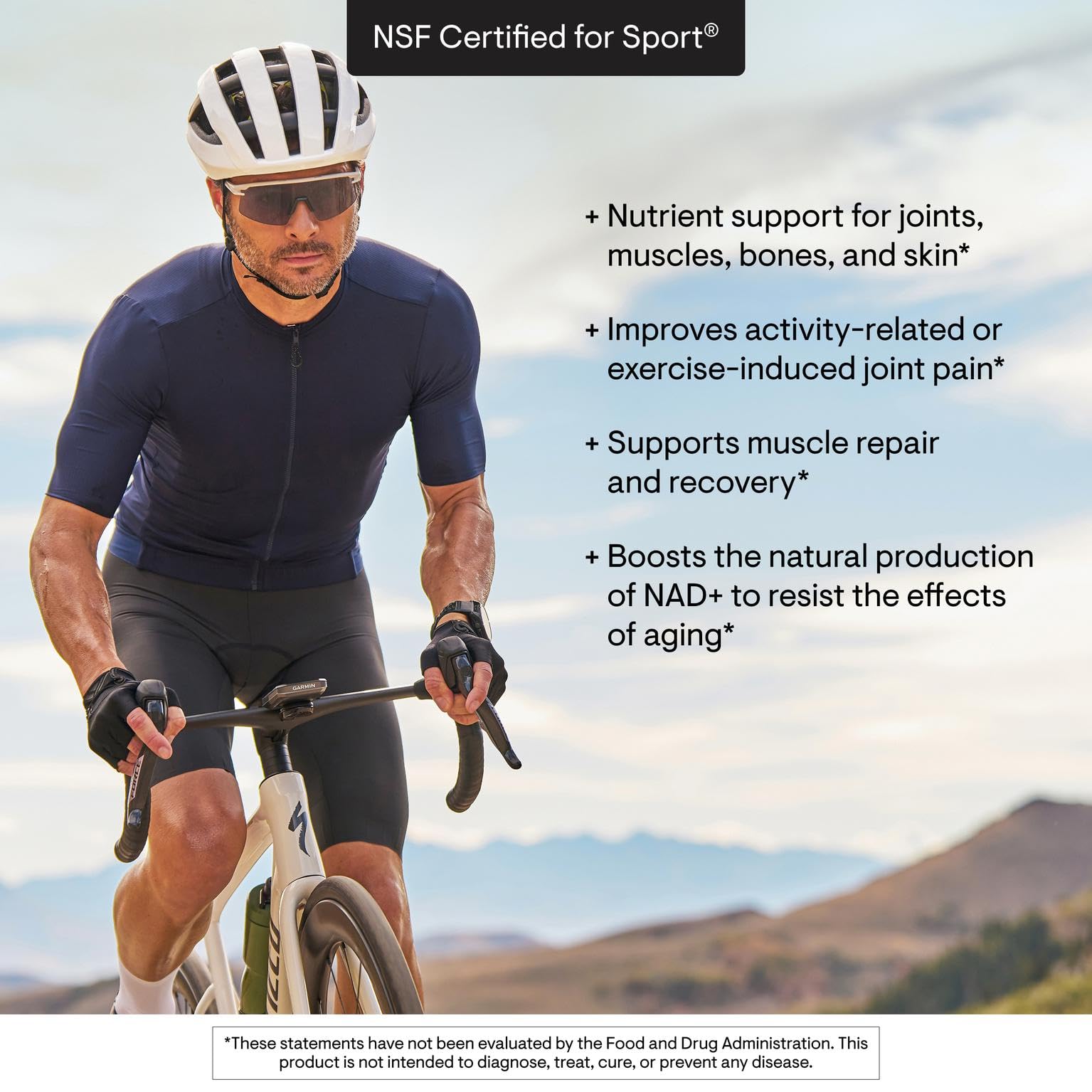 THORNE Collagen Fit NSF Certified for Sport badge on tub