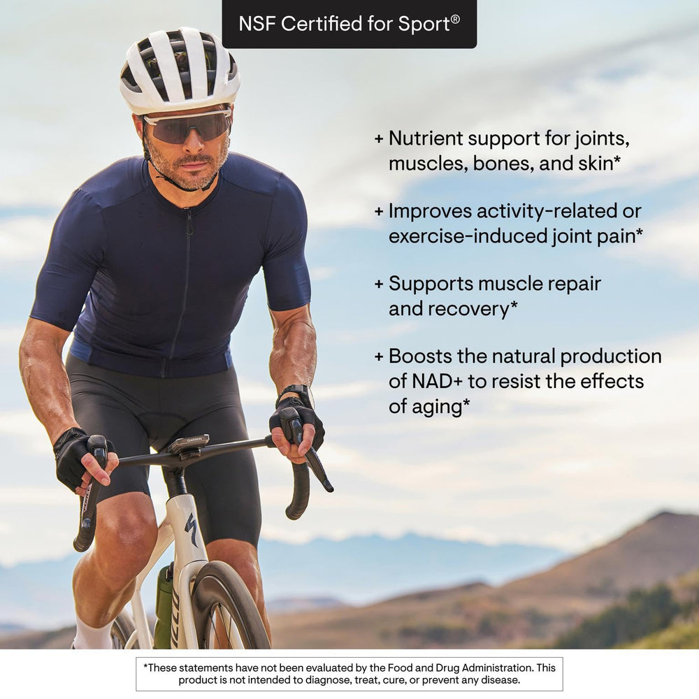 THORNE Collagen Fit NSF Certified for Sport badge on tub