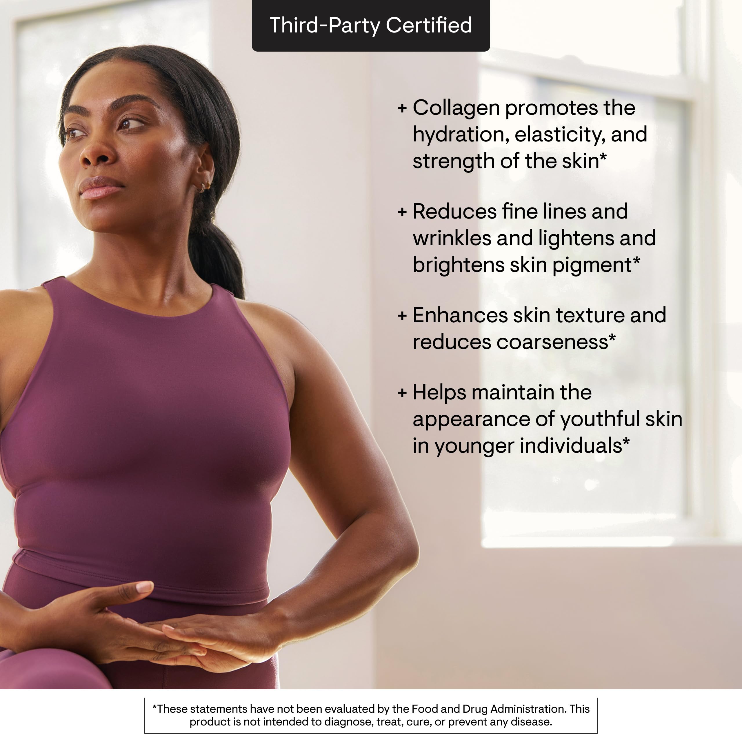 THORNE Collagen Plus ceramides jar highlights skin moisture ingredients