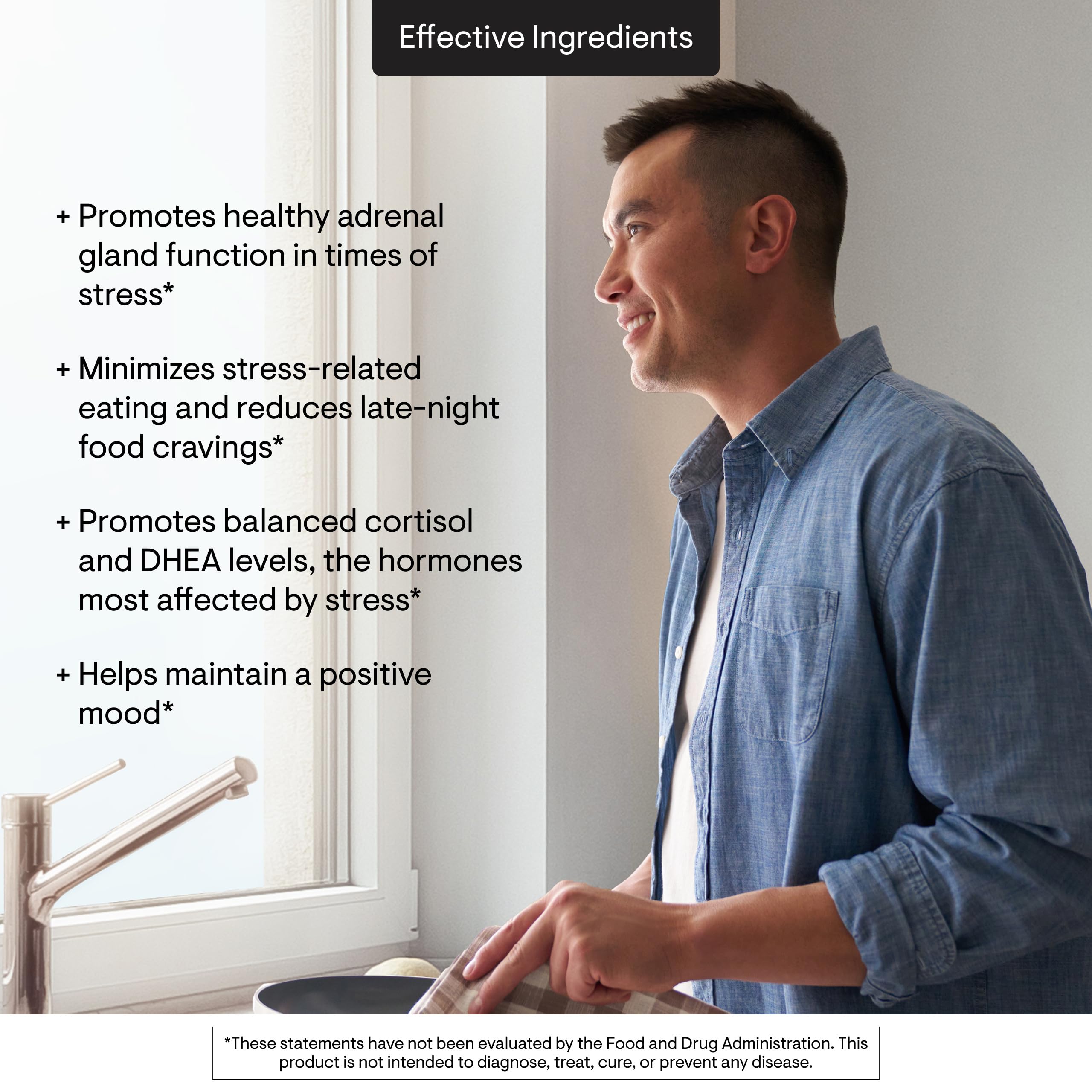 THORNE craving and stress support capsules support daily mood balance