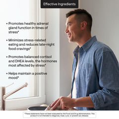 THORNE craving and stress support capsules support daily mood balance