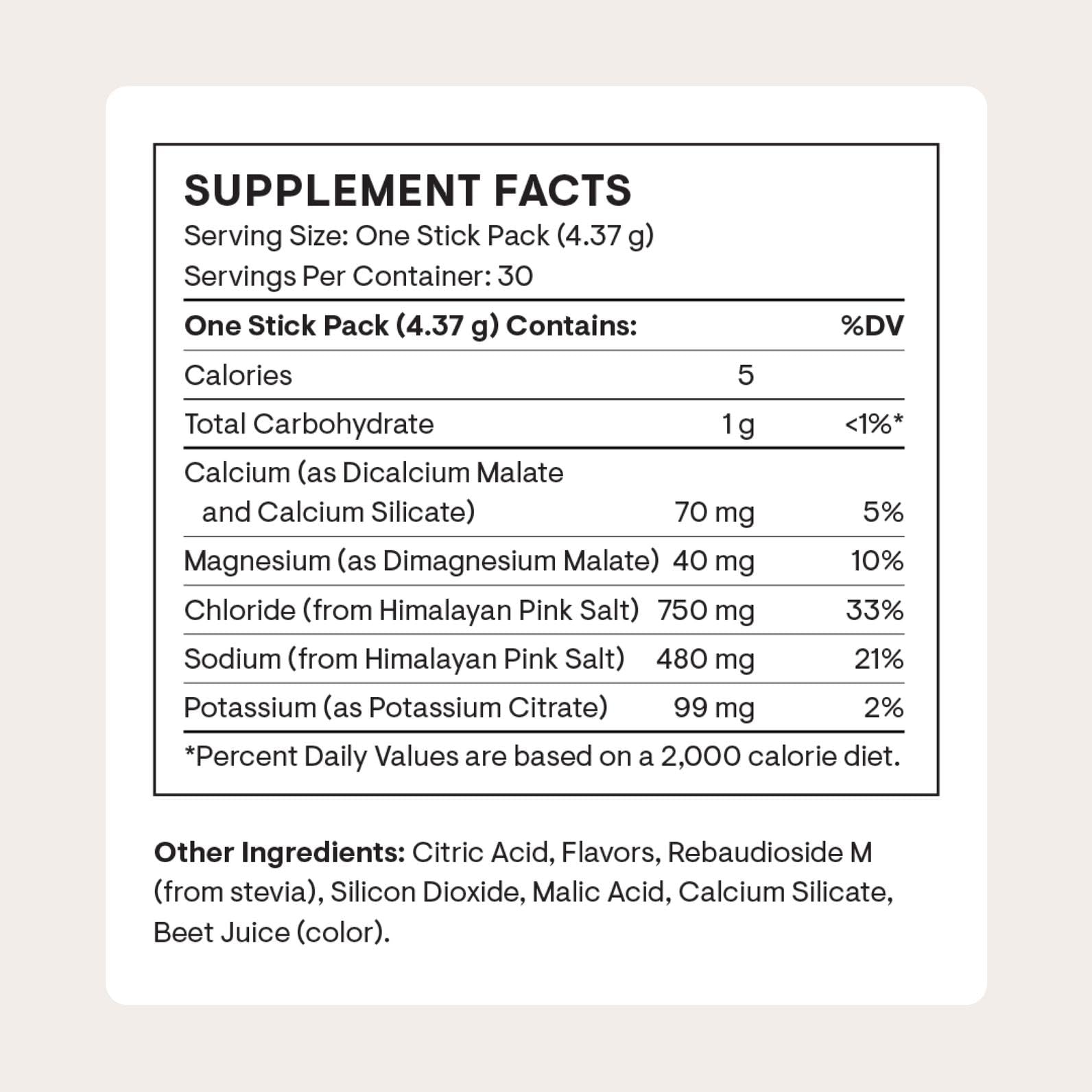 Thorne Daily Electrolytes Watermelon powder dissolves quickly for refreshing hydration