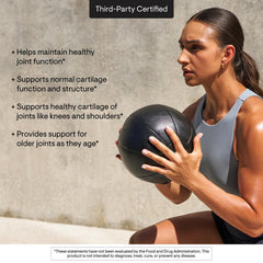 Athlete in training using Thorne supplement for joint mobility