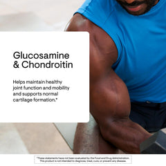 Thorne Glucosamine & Chondroitin capsules close-up illustrating convenient daily joint support