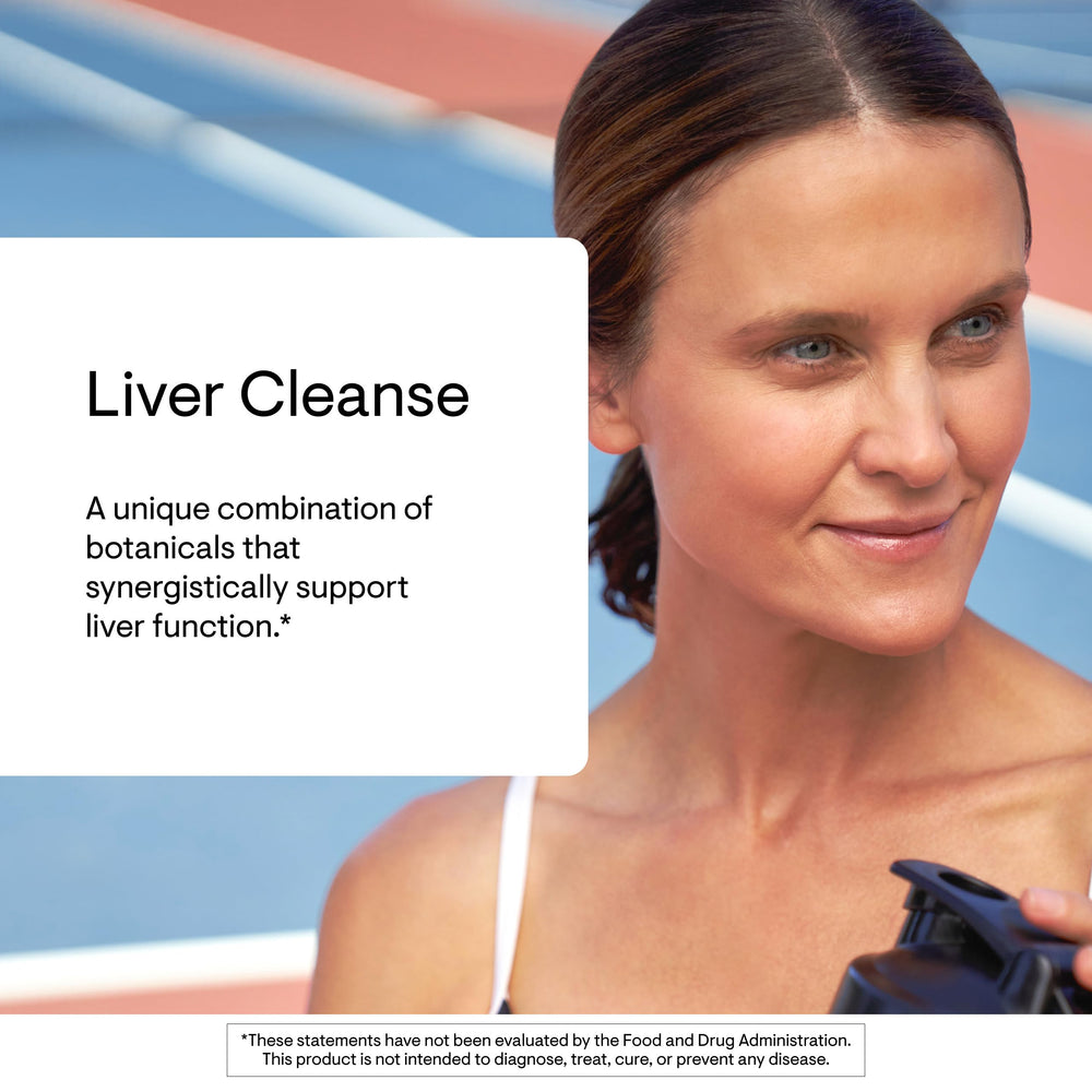 THORNE Liver Cleanse label details confirm third-party testing and trusted brand.