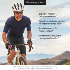 THORNE Luteolin phytosome blend label highlighting support for testosterone balance.
