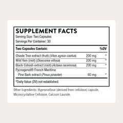 THORNE Meta-Balance bottle pouring capsules for daily use