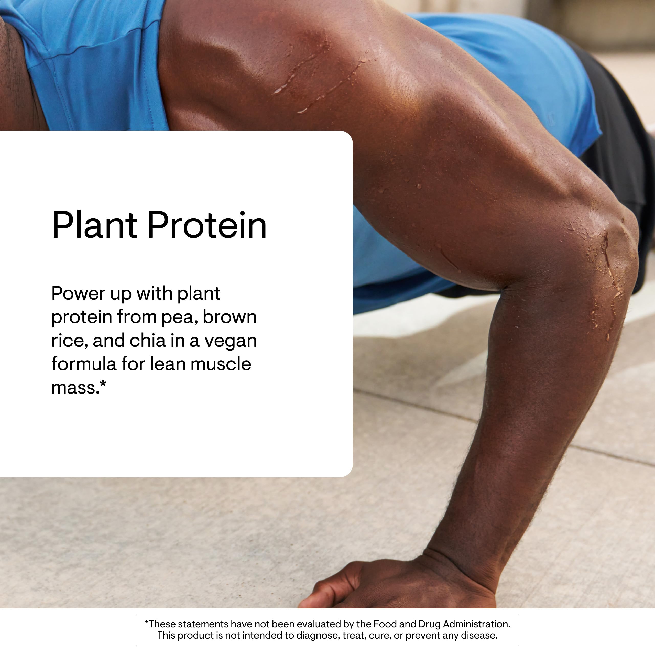 THORNE ingredients pea rice chia close-up highlighting amino acid profile