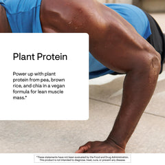 THORNE ingredients pea rice chia close-up highlighting amino acid profile