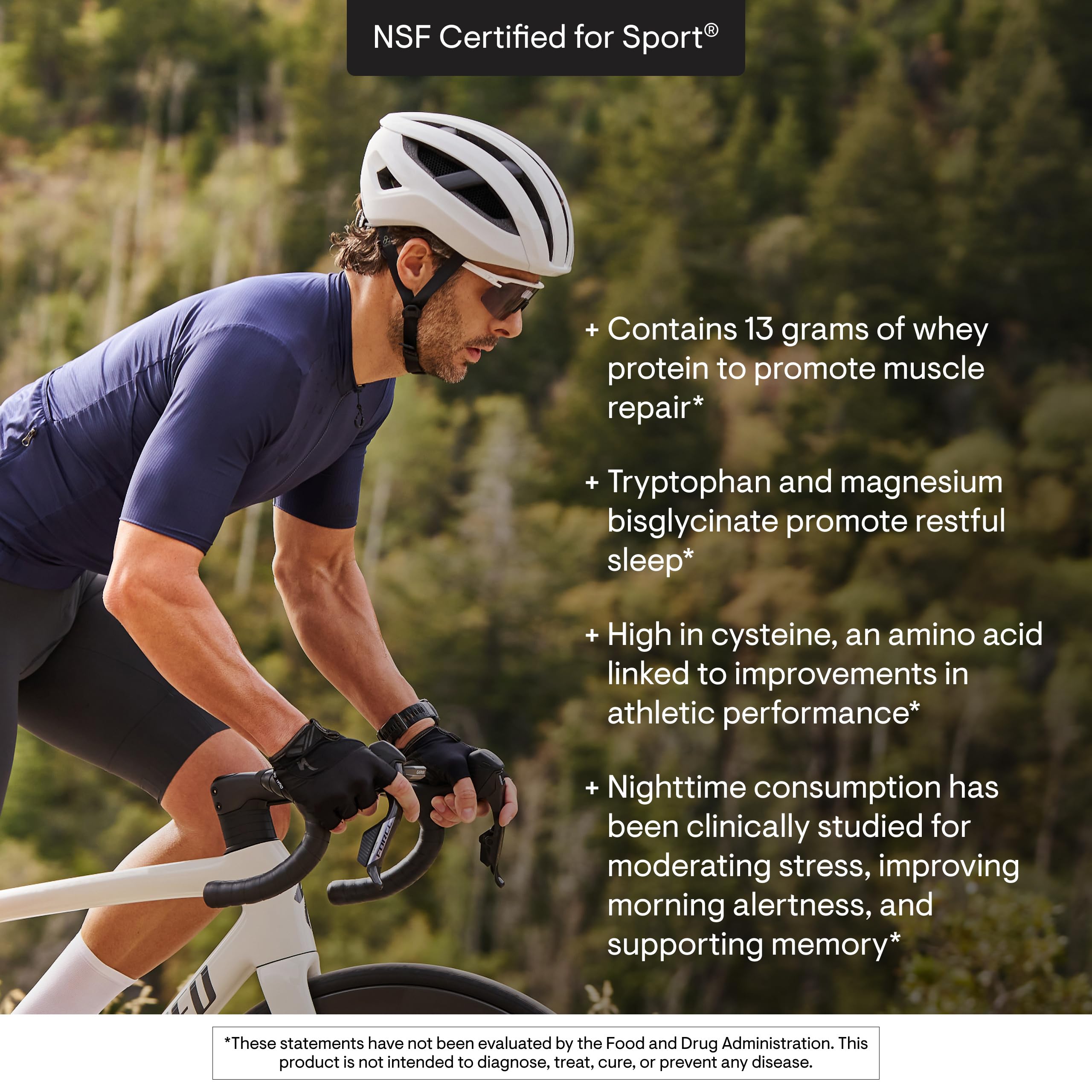 THORNE RecoveryPro NSF certification label highlighting sport-safe testing.