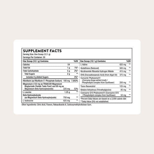 THORNE SynaQuell+ pour shot shows convenient daily dosage.