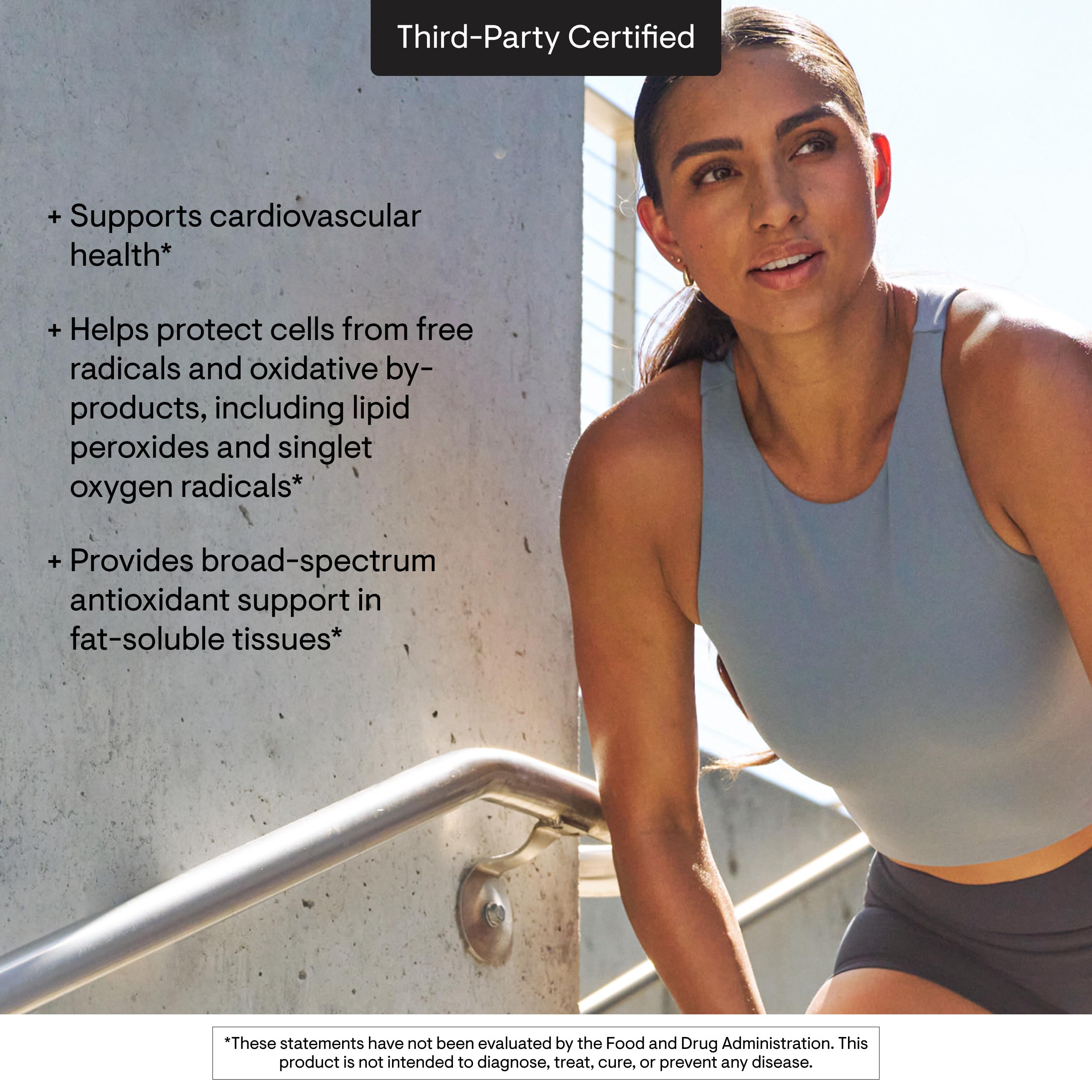 Thorne Ultimate-E athletic context emphasizing trusted supplement for athletes