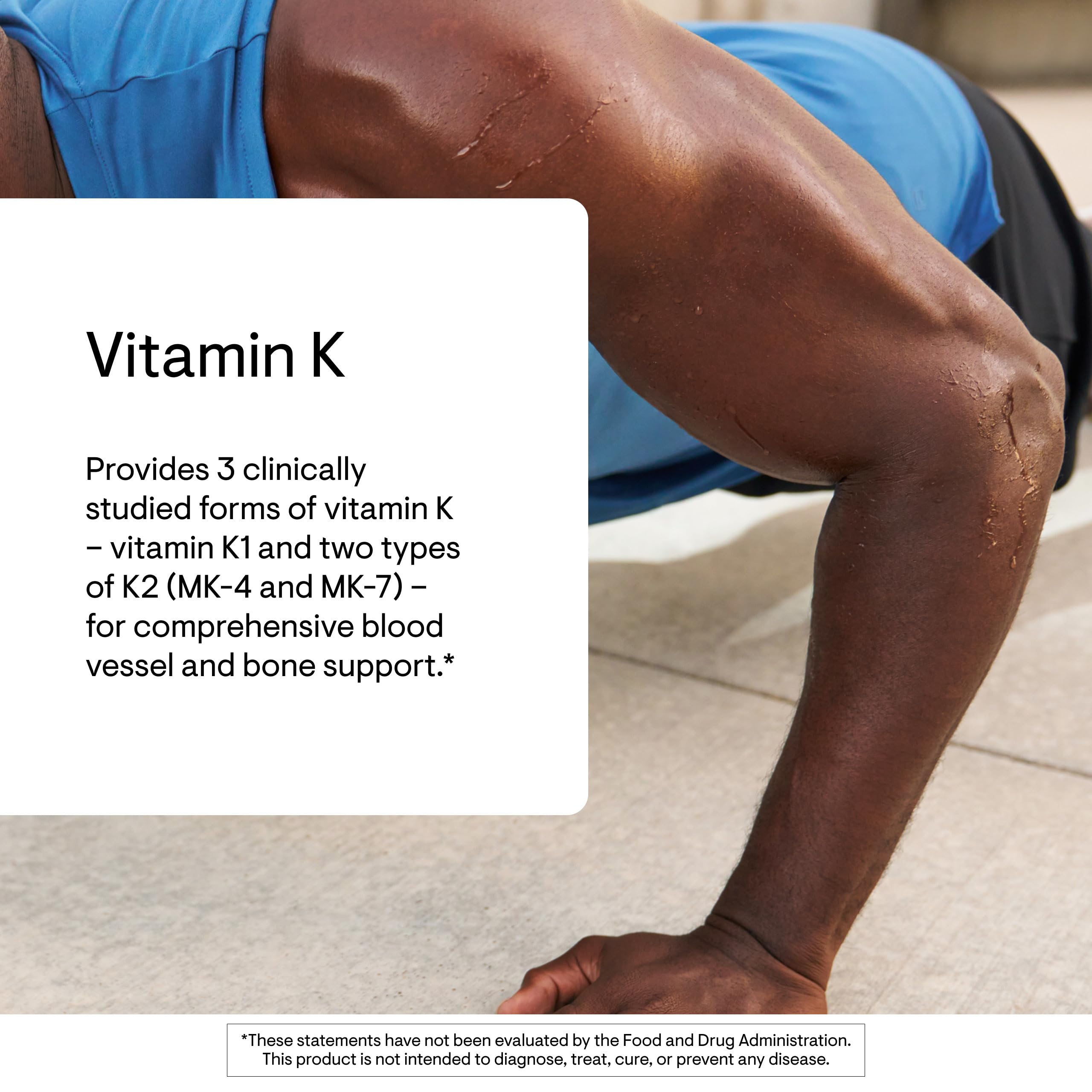 Thorne Vitamin K capsules closeup emphasizing convenient soft capsules.