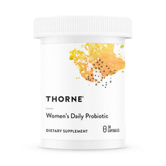 THORNE Women's Daily Probiotic bottle for daily microbial balance.