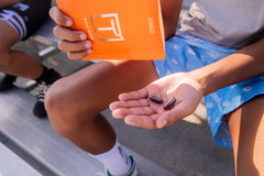 THREAD Performance Daily Edge morning-routine shot conveys easy integration with meals.