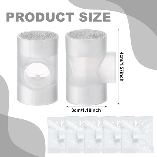 Threlaco HME with transparent shell for easy monitoring of performance.