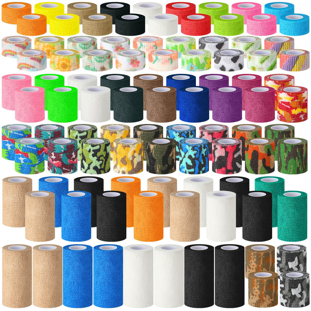 Threlaco self-adhesive bandage wrap, 1-inch, quick wrist support during workouts.
