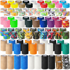 Threlaco self-adhesive bandage wrap, 1-inch, quick wrist support during workouts.