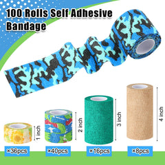 Threlaco self-adhesive bandage wrap, 2-inch, secure ankles during sports.