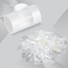 Threlaco tracheostomy HME with clear shell for quick inspection