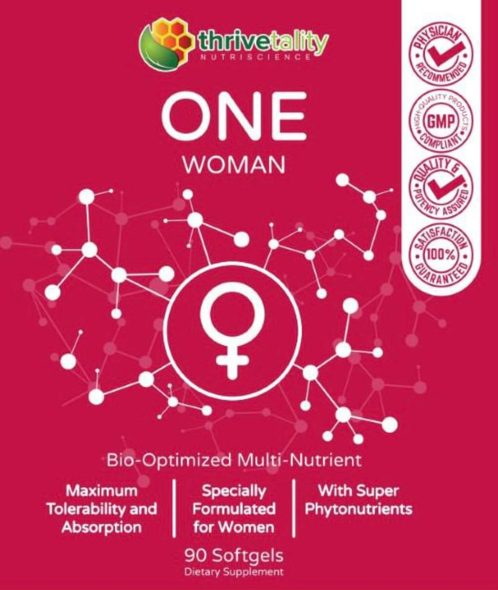Thrivetality Nutriscience antioxidant-rich blend visual for everyday nourishment.