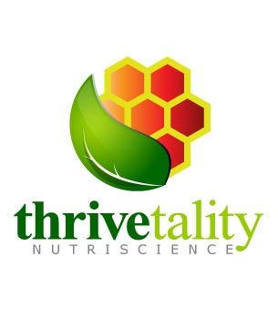 Thrivetality Nutriscience supplement facts panel shows dosage and ingredients.