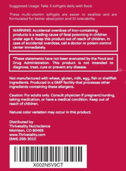 Thrivetality Nutriscience women's multivitamin daily-use scene for morning routine.
