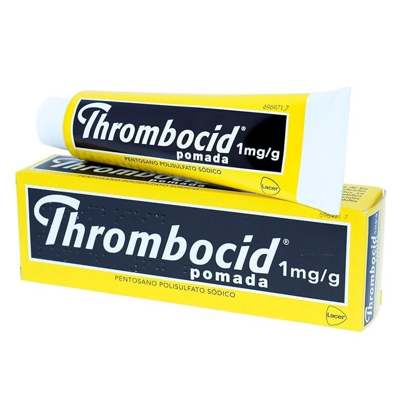 Thrombocid ointment close-up, 60 g tube for easy external use