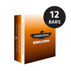 Thunderbird Bars chocolate covered fruit image highlights tasty, real ingredients for mindful snacking