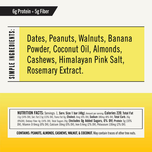 Thunderbird Bars fruit, nut, seed texture close-up highlights natural ingredients