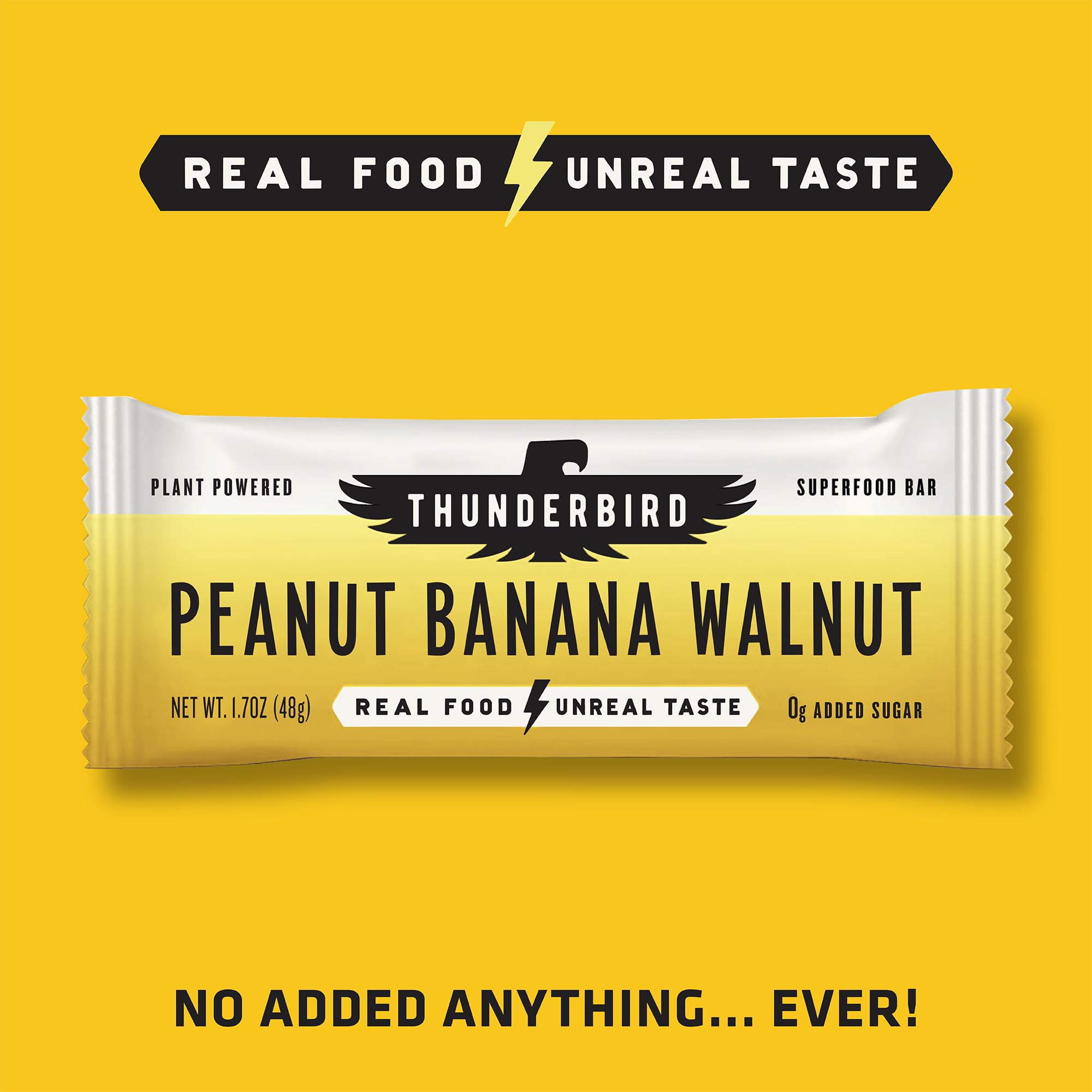 Thunderbird Bars gluten-free paleo vegan badge signals inclusive snack options