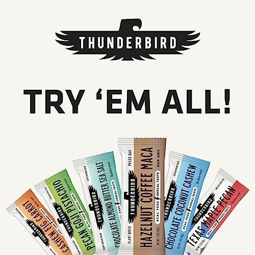 Thunderbird Bars Snickerdoodle Cashew Tahini ingredients list with dates and nuts
