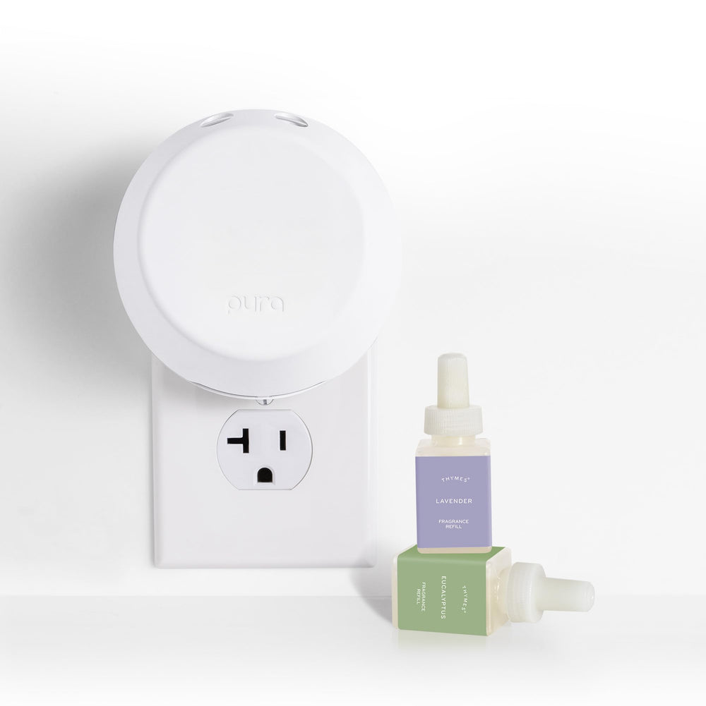 Thymes Pura app control screen for smart diffusion
